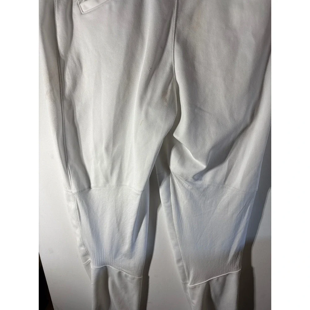 Nike men's /boys Baseball Pants White Athletic Performance team‎ game worn